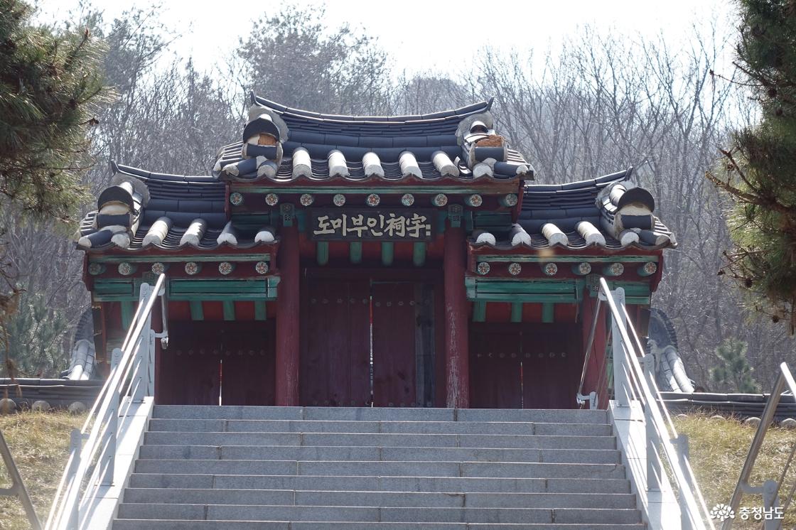 도미부인 사당