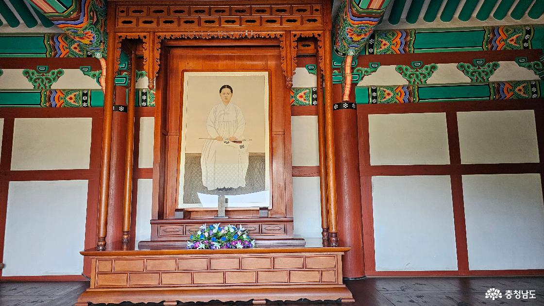 유관순 열사 추모 기념관에 들러서