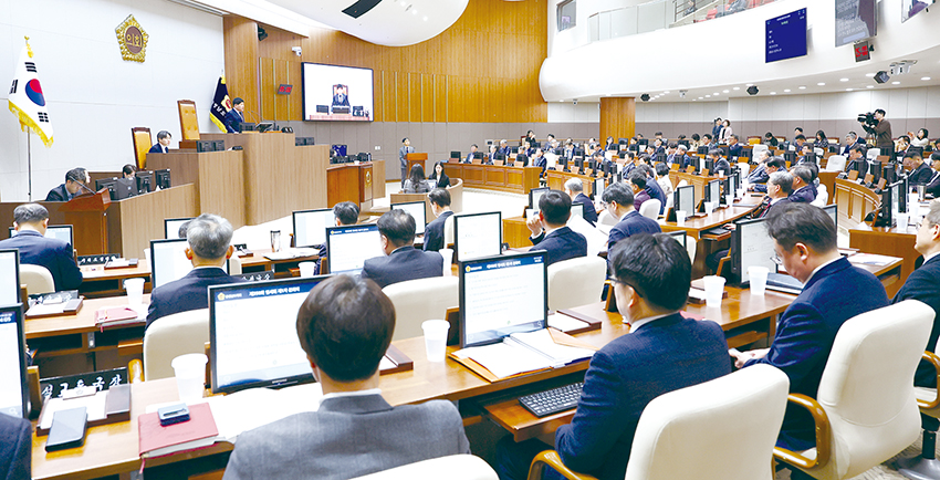 추경안·조례안 등 75개 안건 심의  