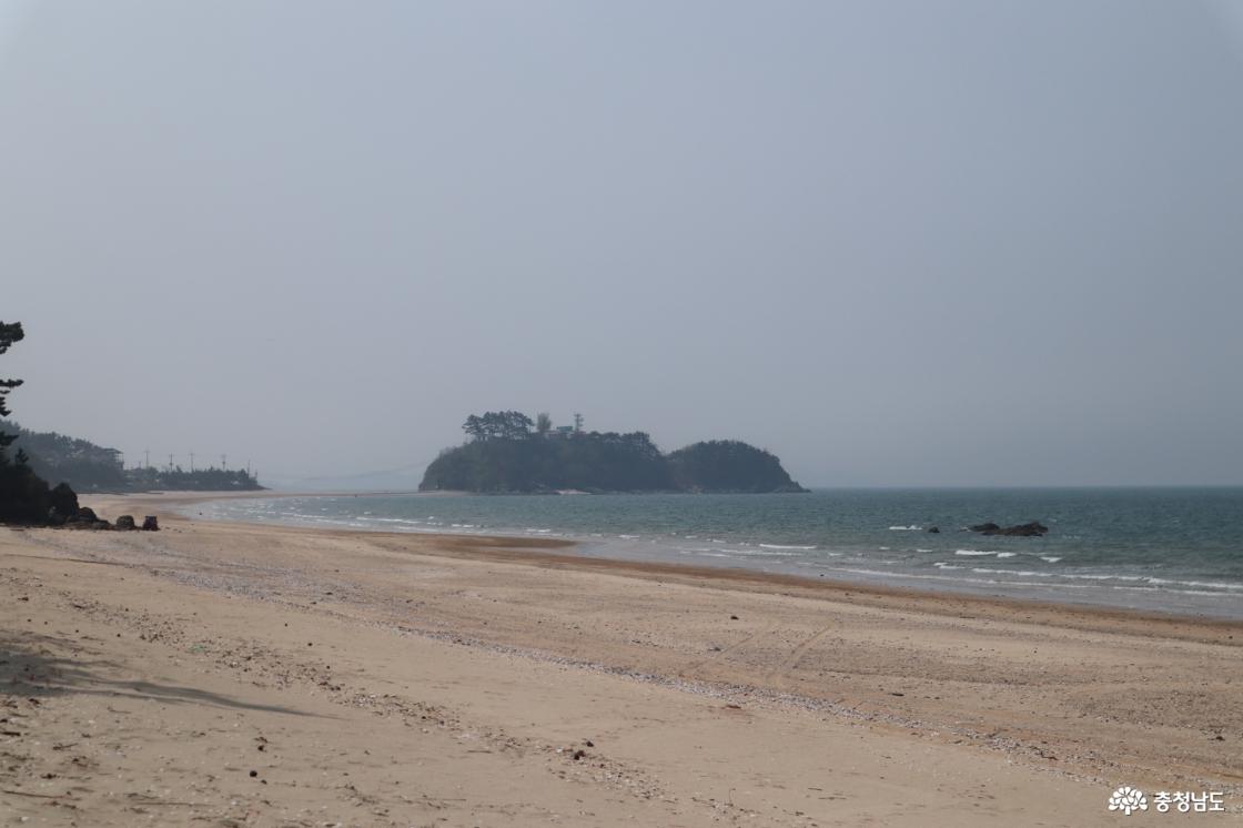 무창포해수욕장 바로 옆 위치한 독산해수욕장