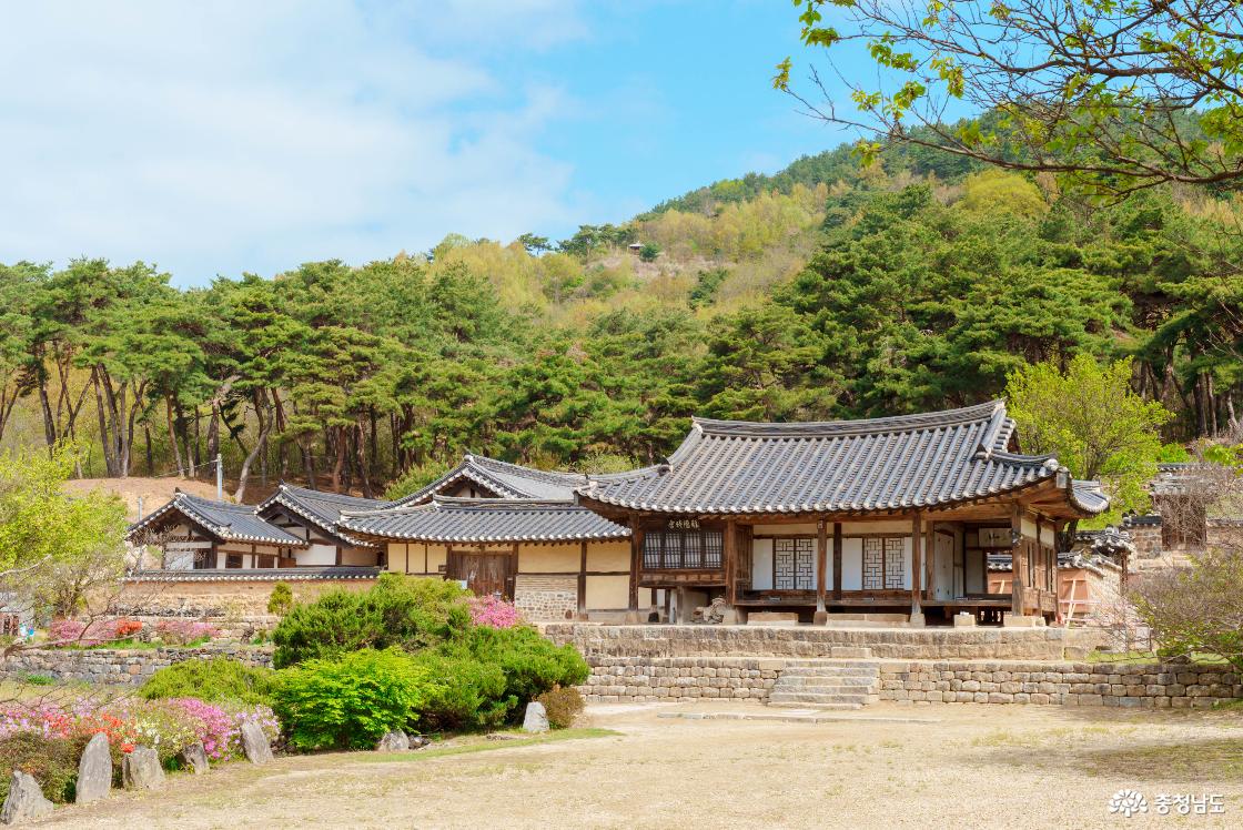 명재고택 전경