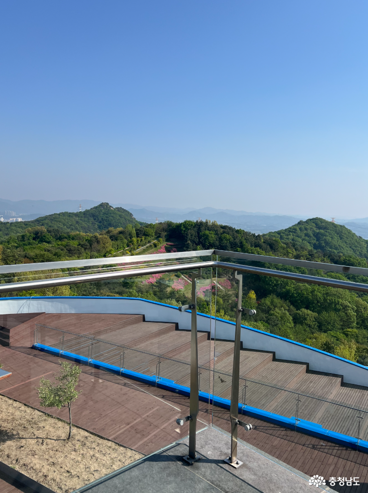 영인산자연휴양림 전망대
