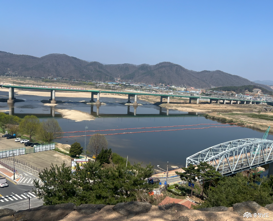 공산성에서 바라본 금강