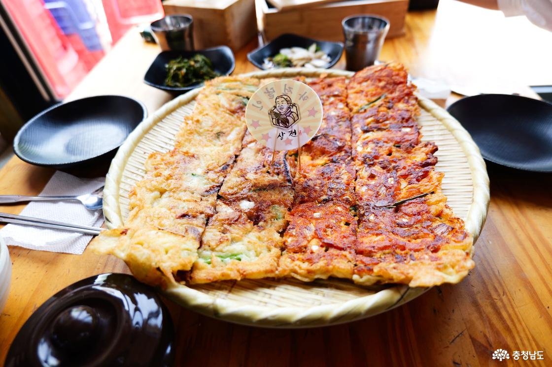 저잣거리 파전