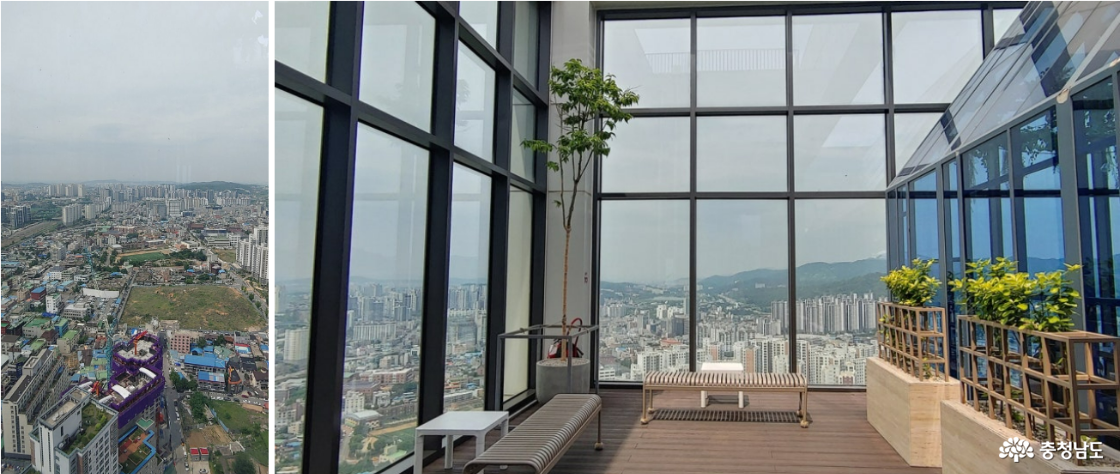 아직 개발할 곳이 많은 동남구 / 천안 북쪽 시가지 풍경