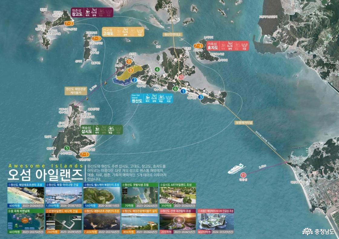 2023년 제1회 공공브랜드 대상에서 지자체 글로벌브랜드 부문 대상을 수상한 오섬 아일랜즈 (사진=한국공공브랜드진흥원)