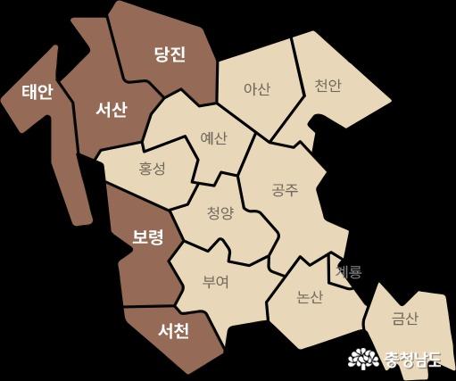 당진부터 서천까지 이어지는 충남 서해안 국제해양레저 관광벨트 조성 계획 (자료=충남도)
