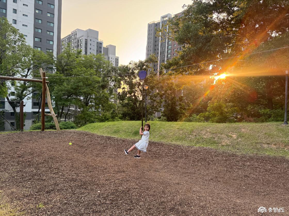노태공원에서 보는 석양