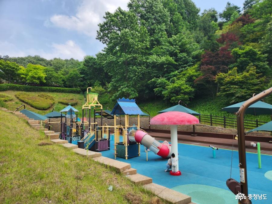 삼선산수목원 물놀이터