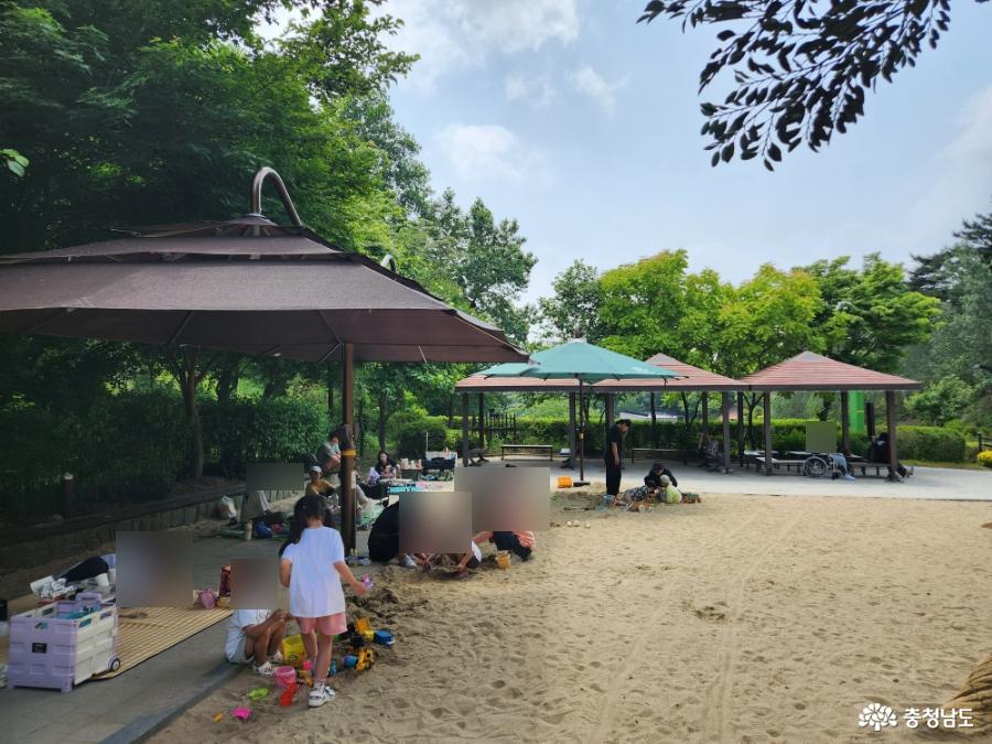 키즈꿈의 숲 그늘막