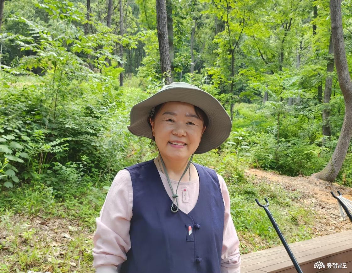 공주치유의숲 숲 해설가 [유미]님