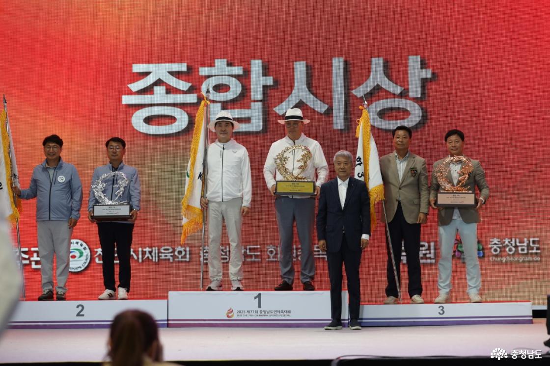 2025 제77회 충남도민체전 (종합시상)