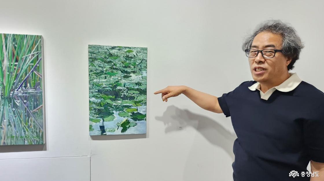 새들처럼'을 설명하는 이만우 선생님