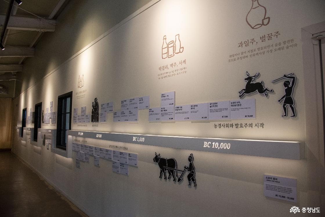 양조 갤러리 2층 복도 모습