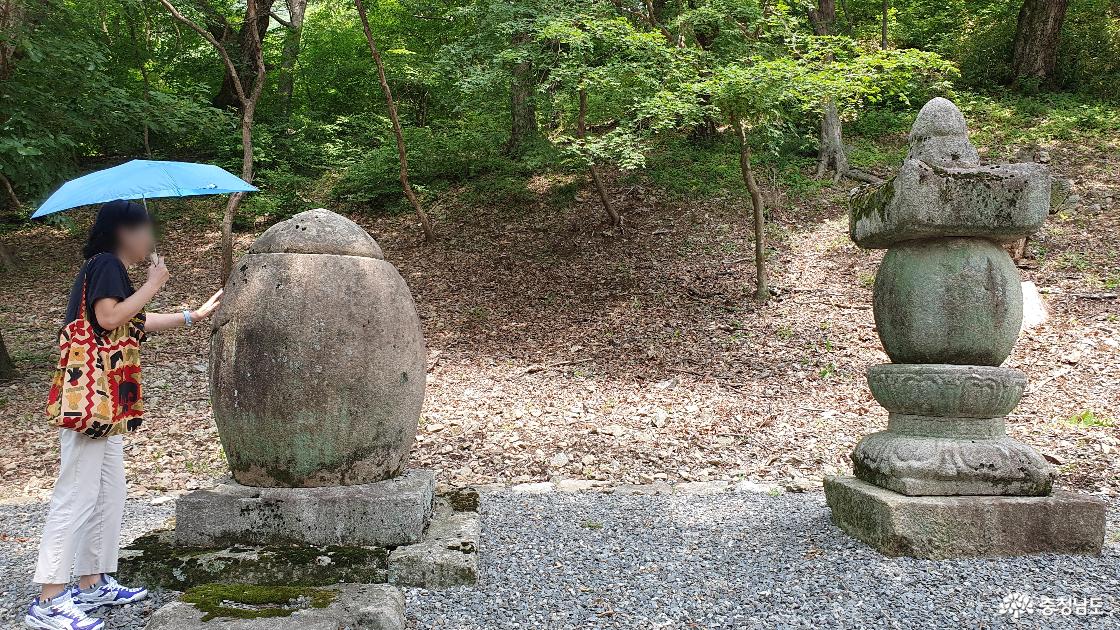 계룡산 갑사 입구, 부도