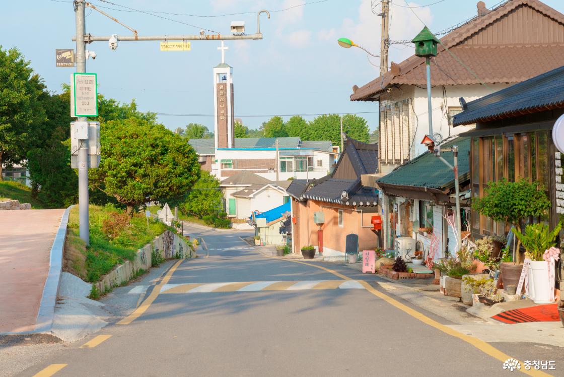 면천읍성 주변 상점들