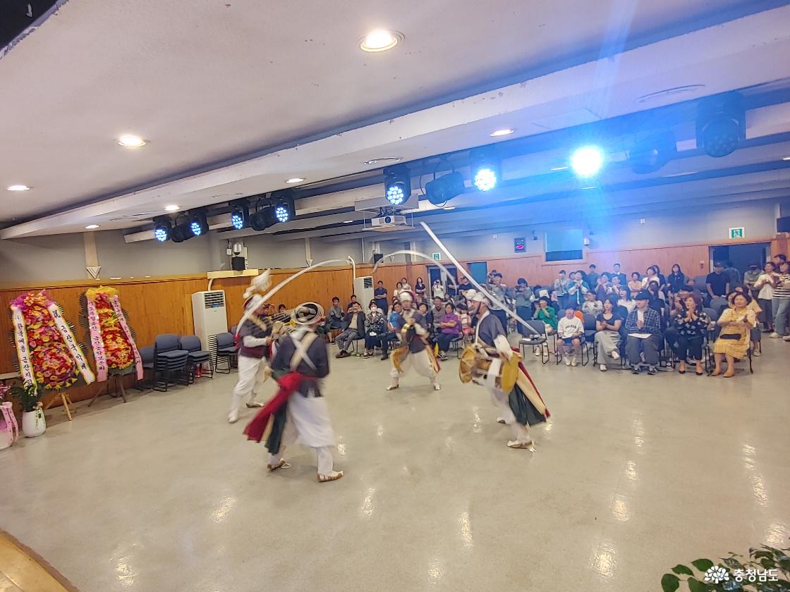 설장구 공연 모습