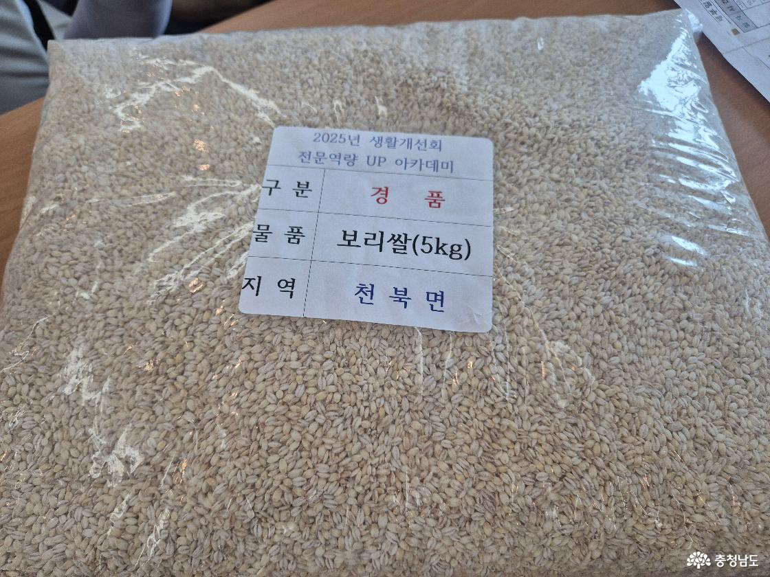 경품 보리쌀