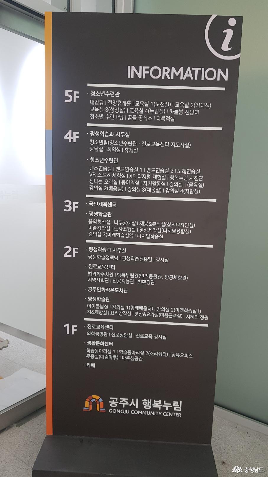 ▲ 공주시 행복누림
