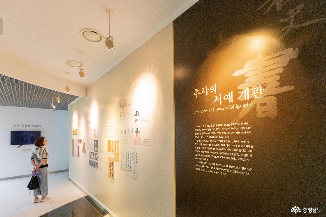 추사의 서예 개관