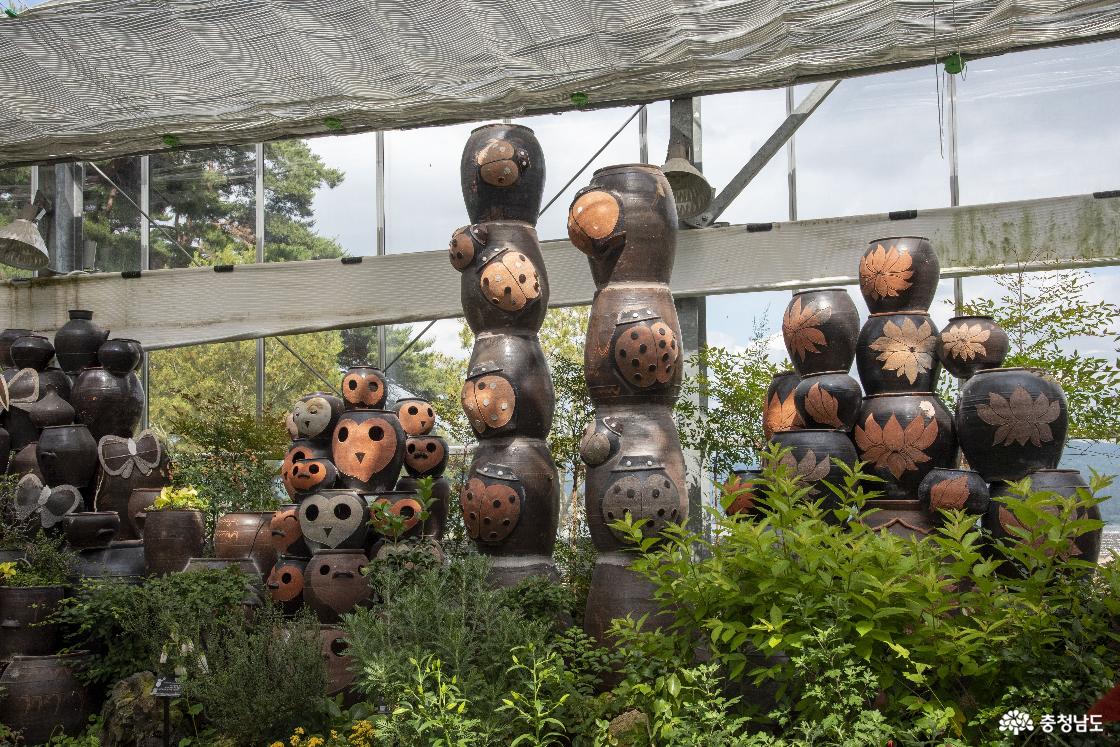 전시온실 실내 모습