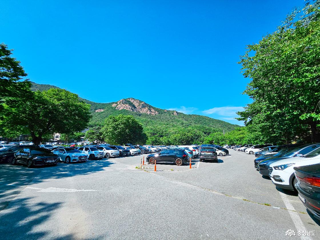 계룡산 공영주차장