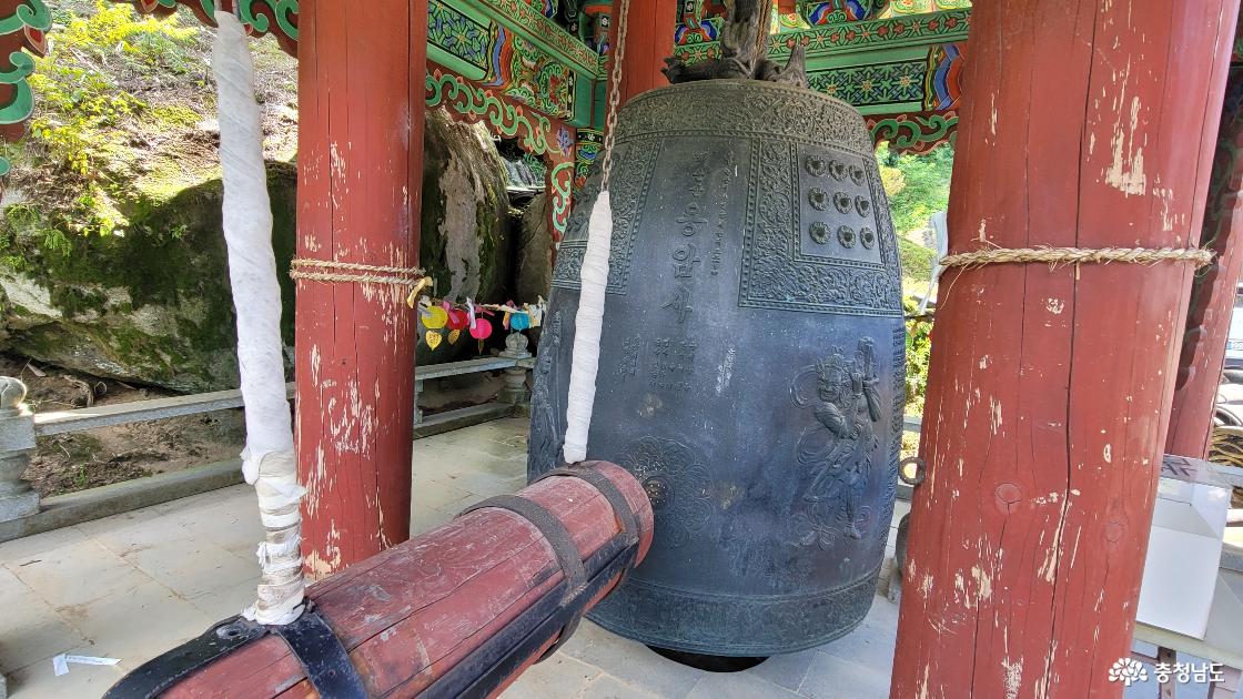 전통사찰 논산 용암사 범종.