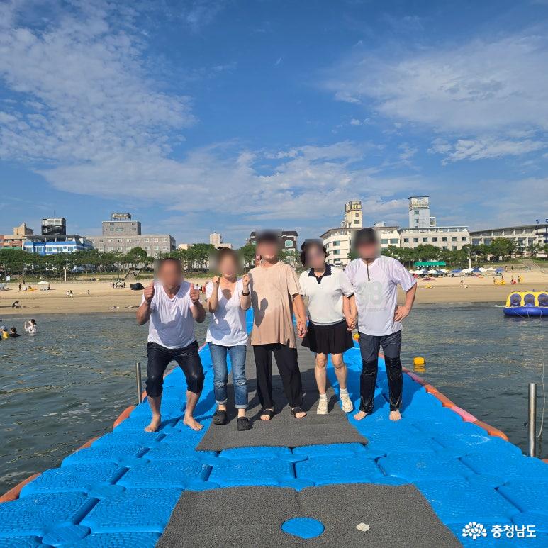 대천해수욕장에 가면 모두 동심이 된다