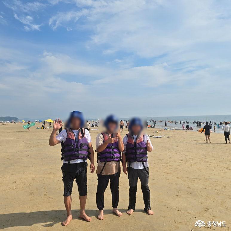 대천해수욕장은 고운 백사장도 일품