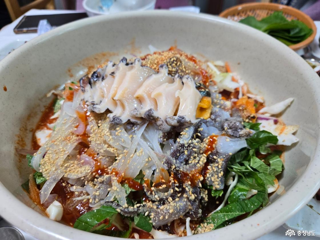 오징어 물회
