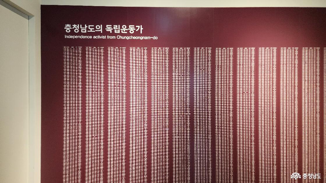 충청남도의 독입운동가