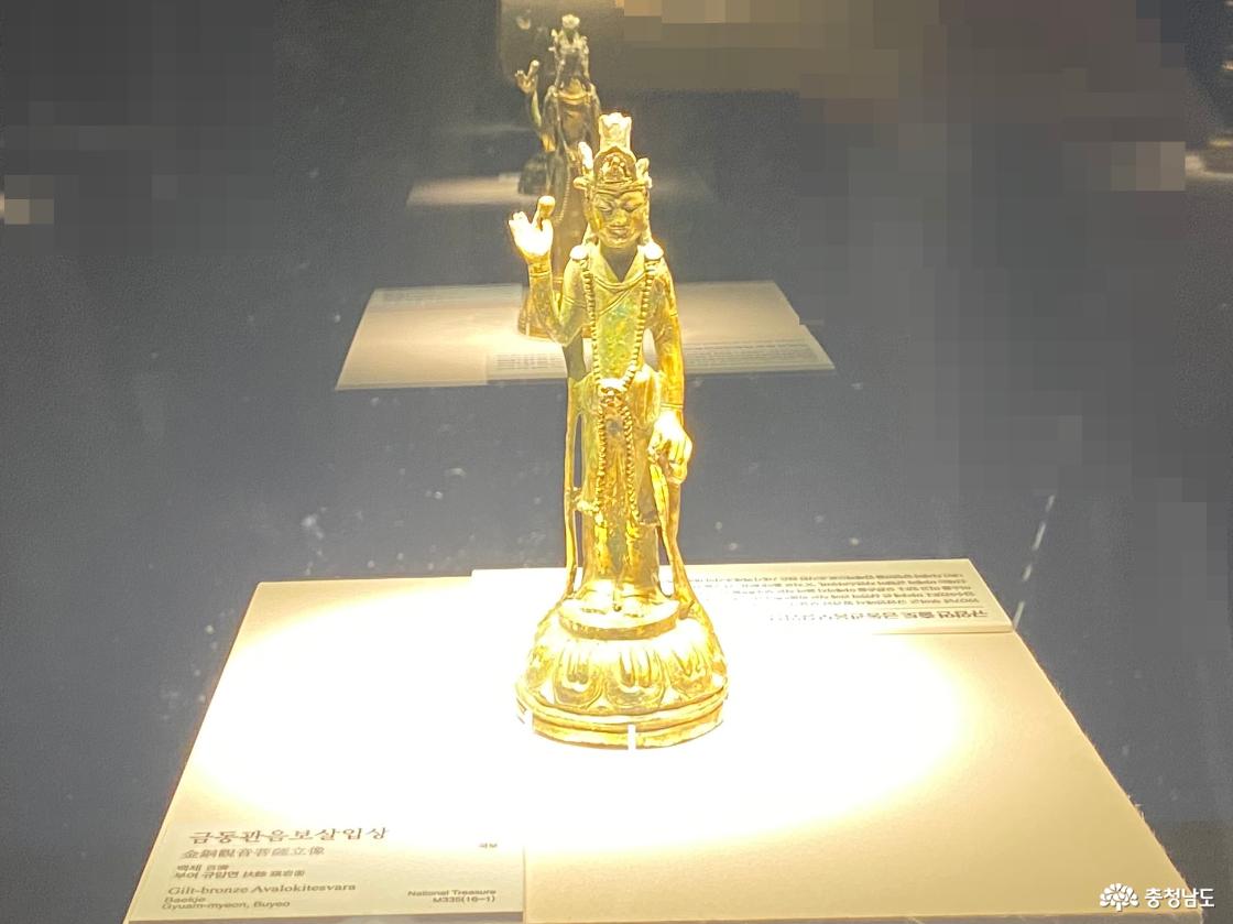 금동관음보살입상
