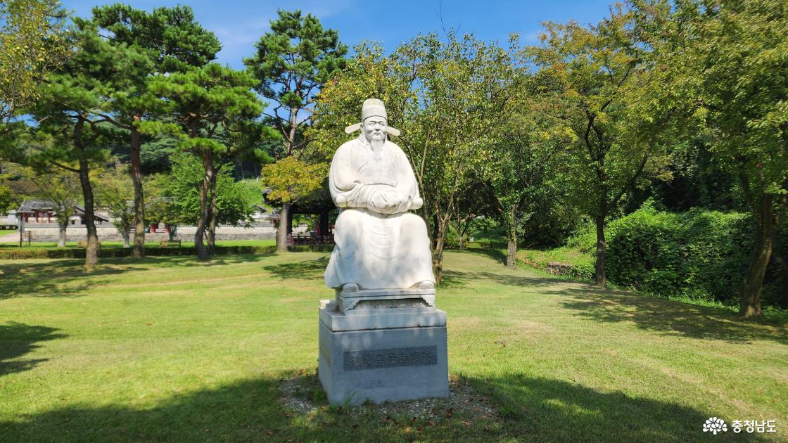 목은 이색 석상