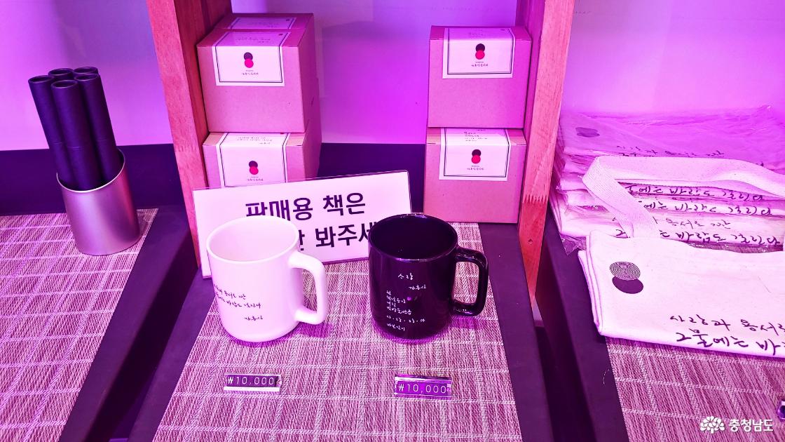 김홍신 문학관 기념 구스