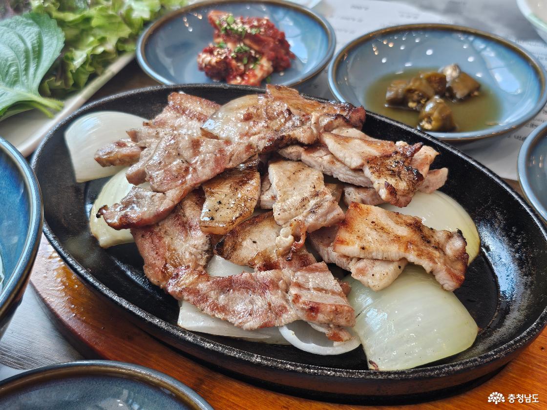 흑돼지화덕구이 2인분