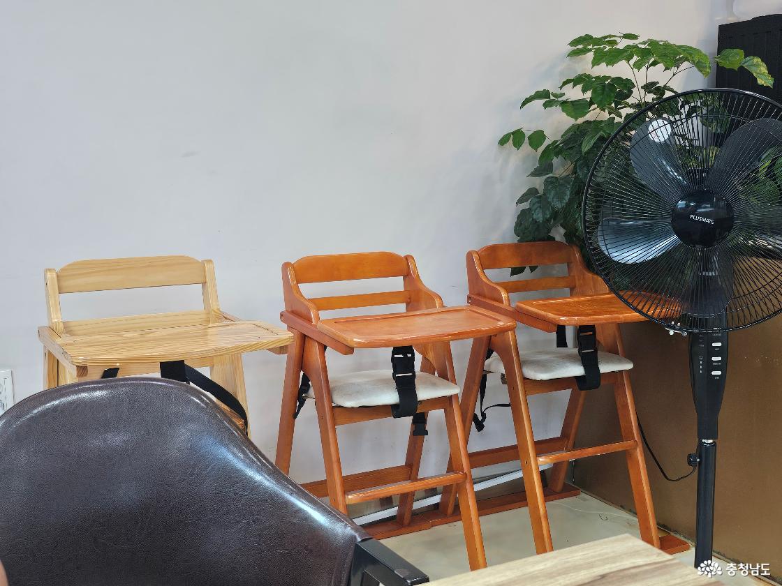 아기용 의자