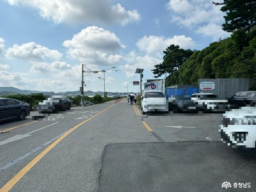 상화원 가는길