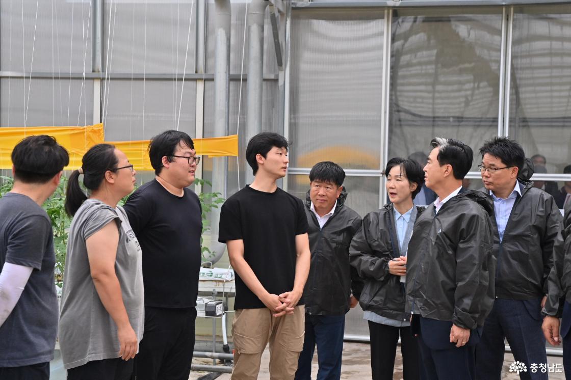 당진시 스마트팜 사관학교 현장 점검