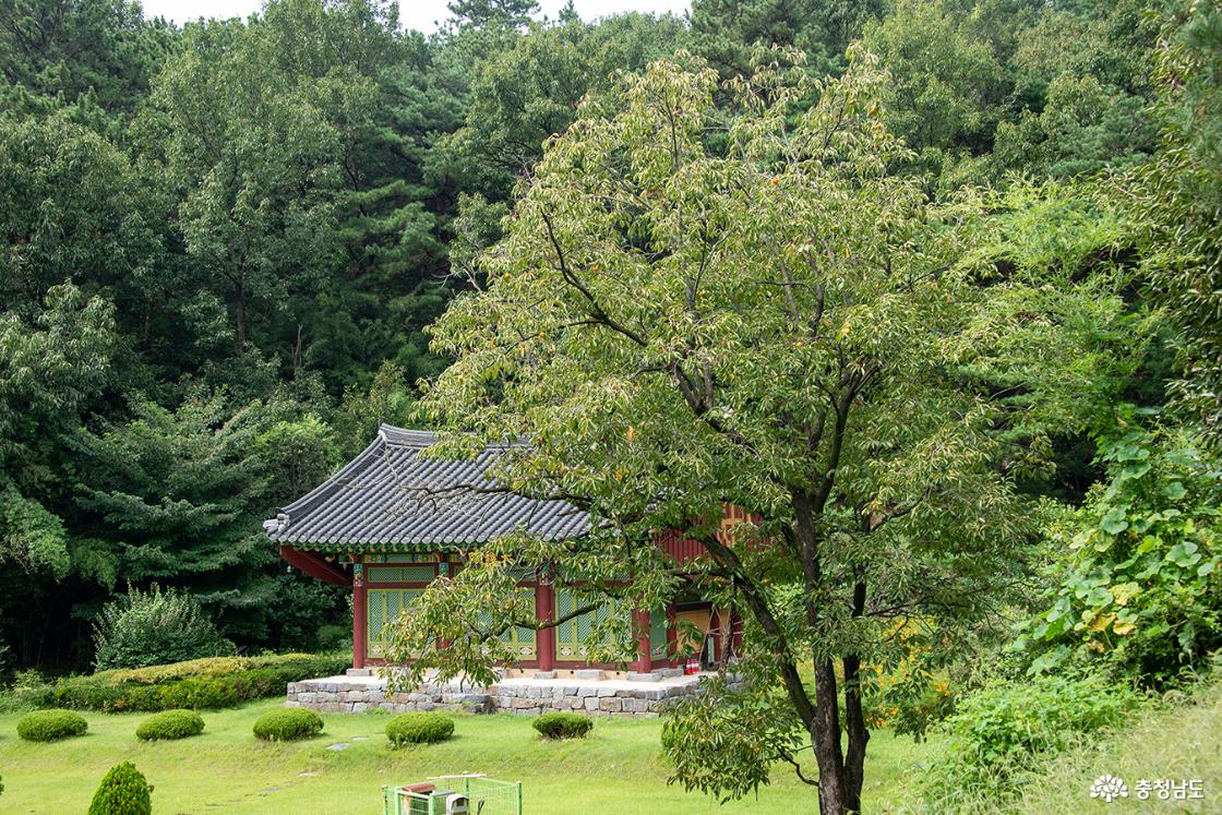 아산 용담사 전경