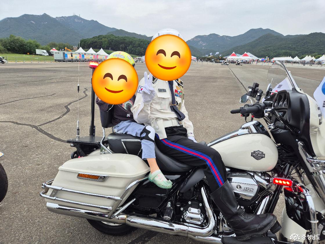 군사경찰 MC 탑승체험입니다