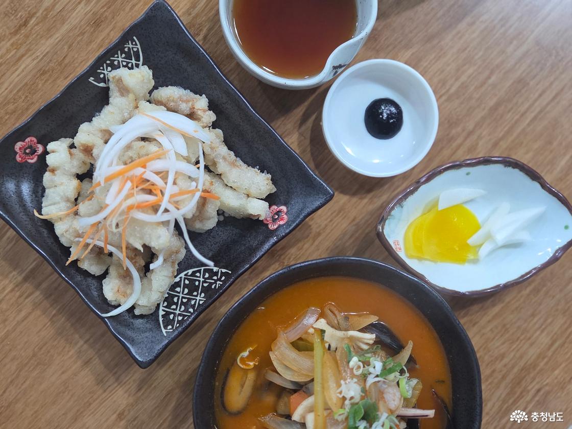 탕수육과 짬뽕의 조합! 최고죠!