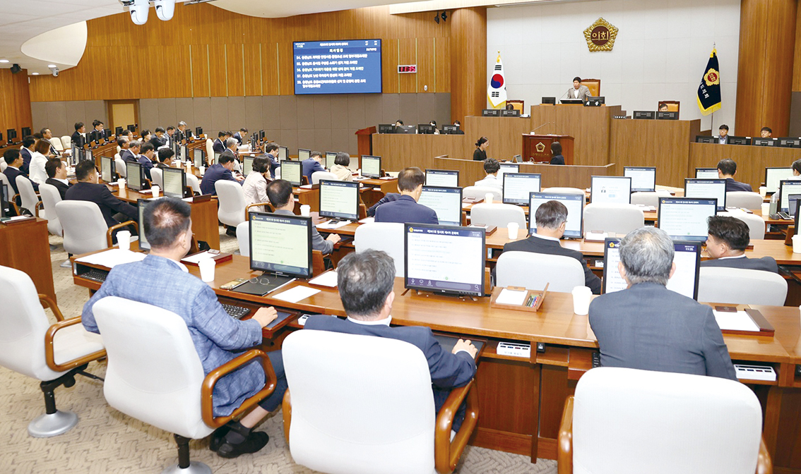 제361회 임시회, 128개 안건 처리 후 폐회