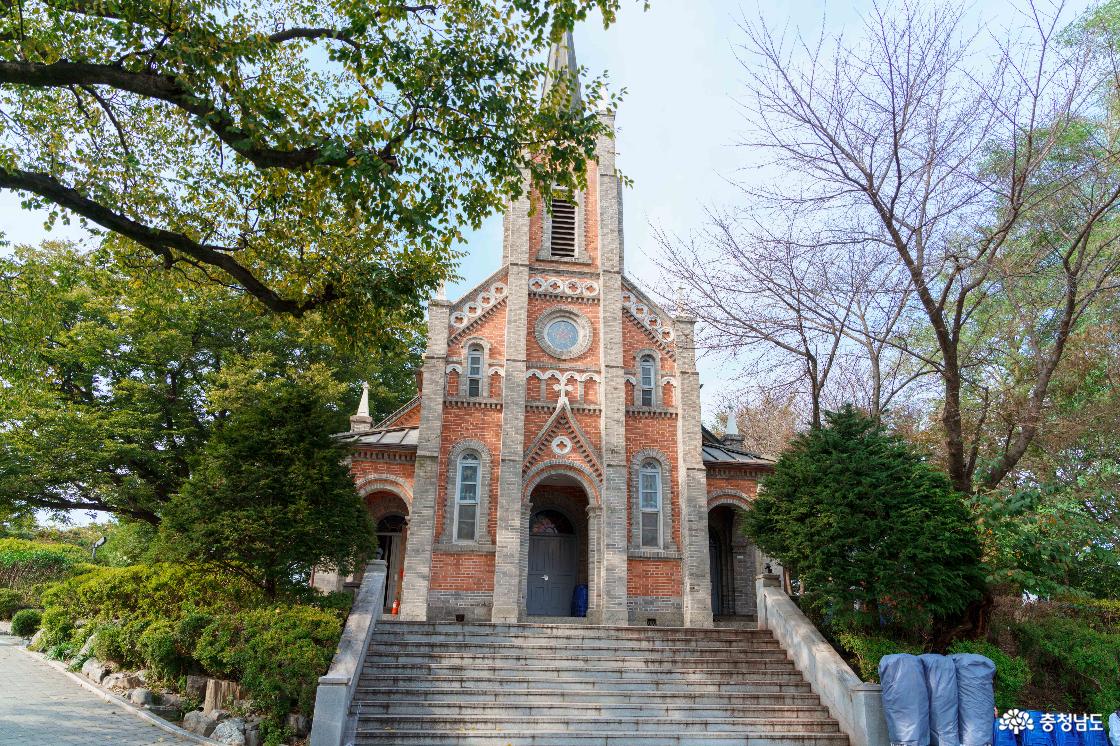 공세리 성당 전경