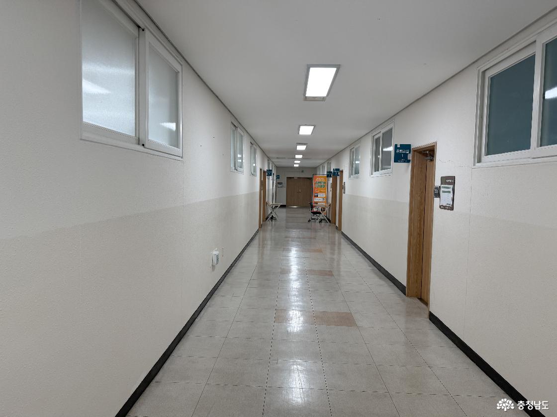 3층 로비 문화강좌들이 열리는 문화교실들이 있다