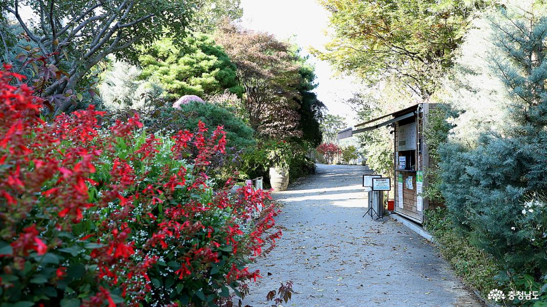 매표소 앞의 모습