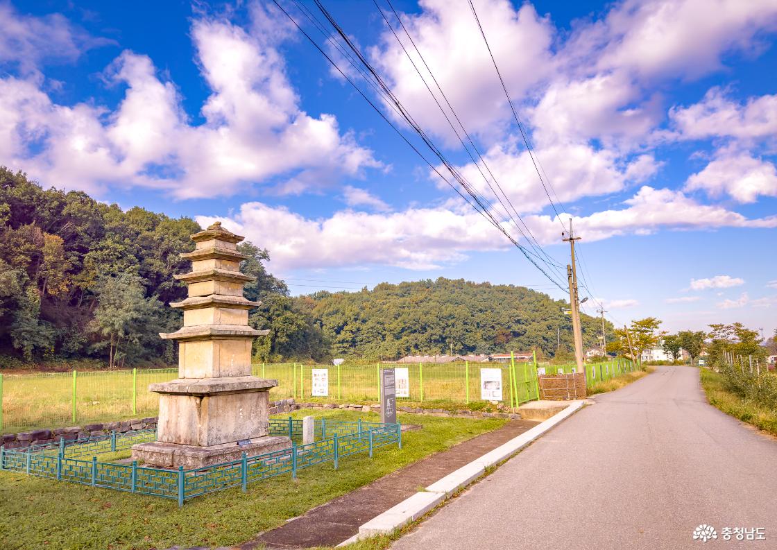 천흥사지 오층석탑 위치 