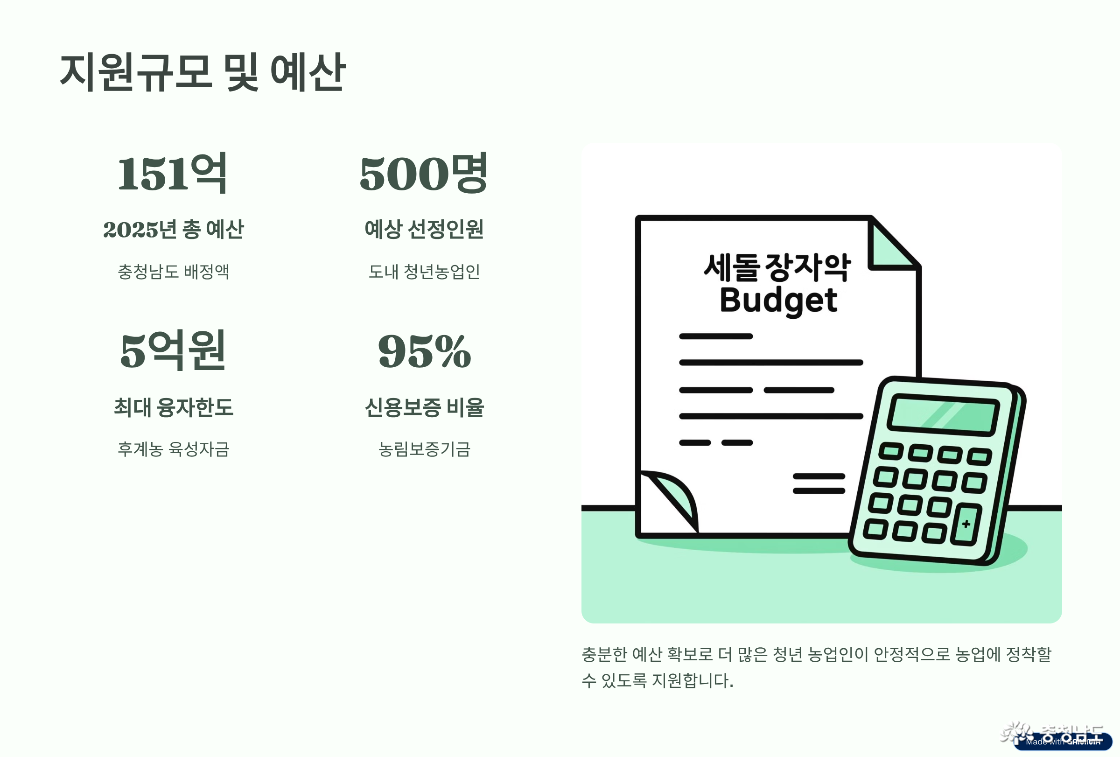 지원 규모 및 예산