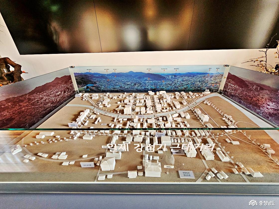 공주시가도 미니어처