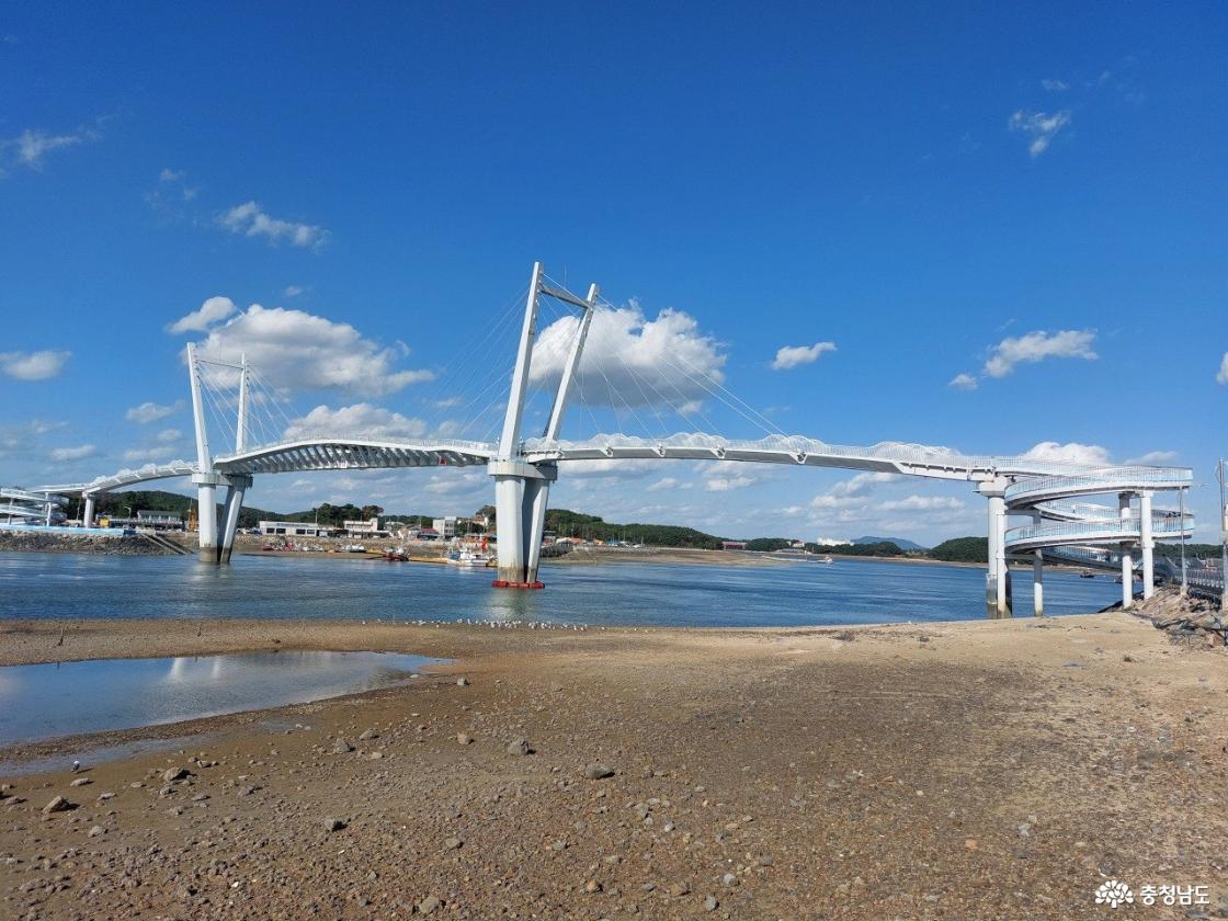백사장항 꽃게다리에서 멋진 태안 바다를 느껴보세요