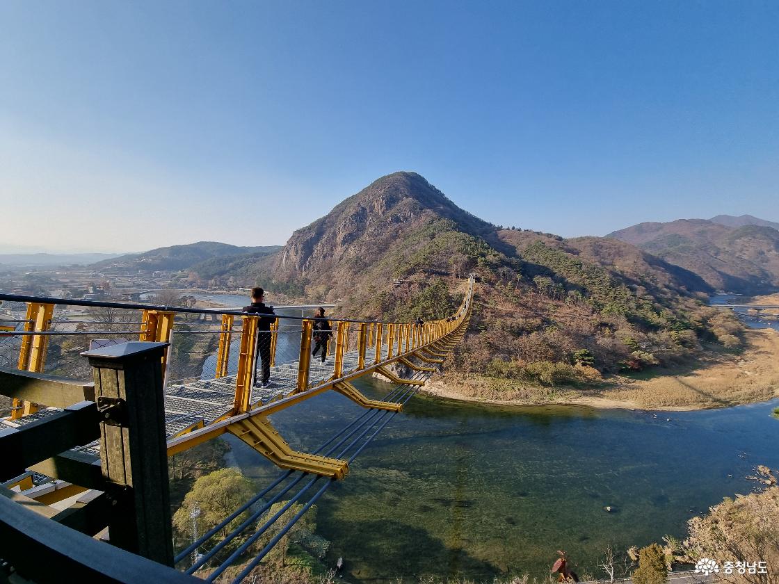 금산 월영산 출렁다리에서 스트레스까지 첨벙